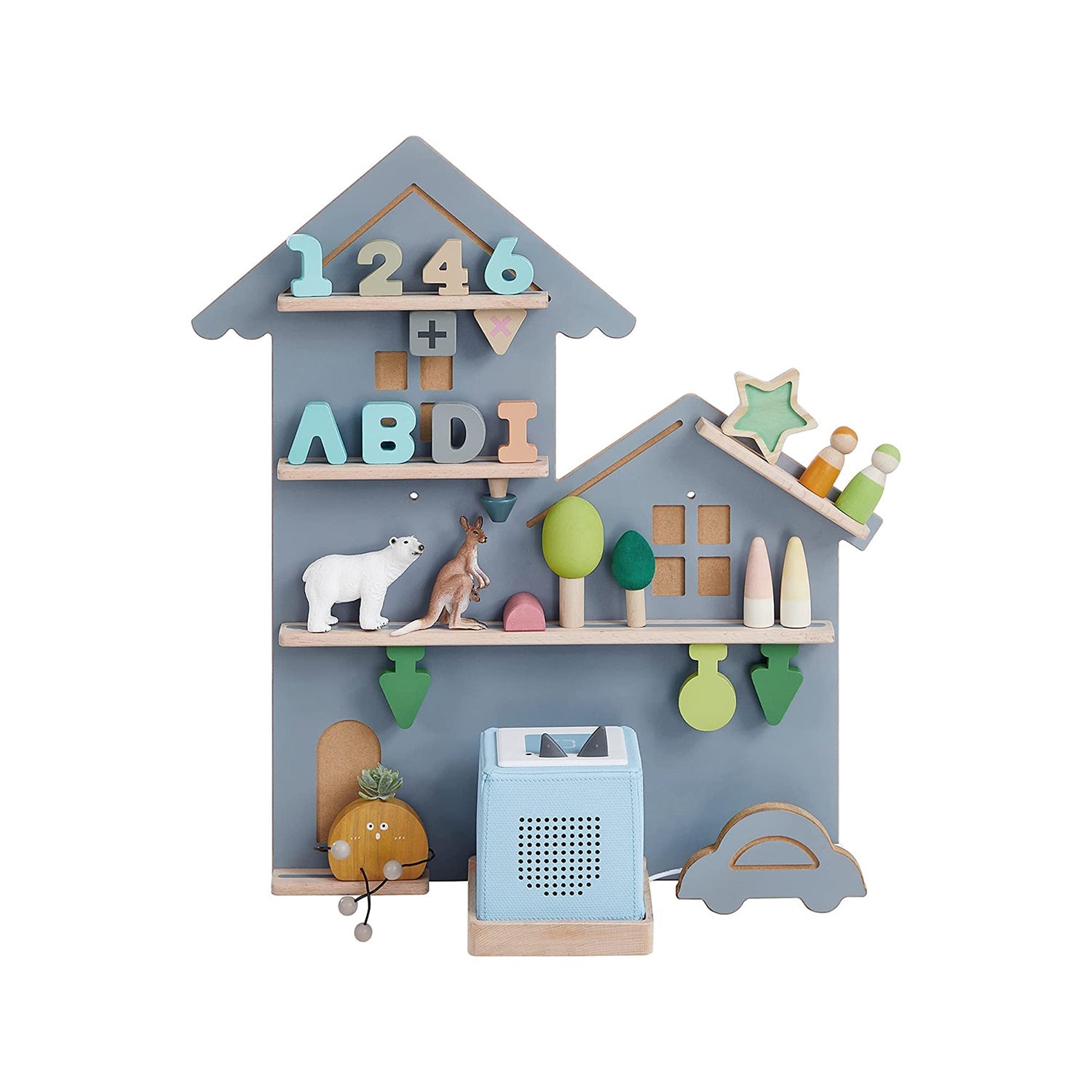 Kinderplank – Perfect voor kinderkamer – Grijs