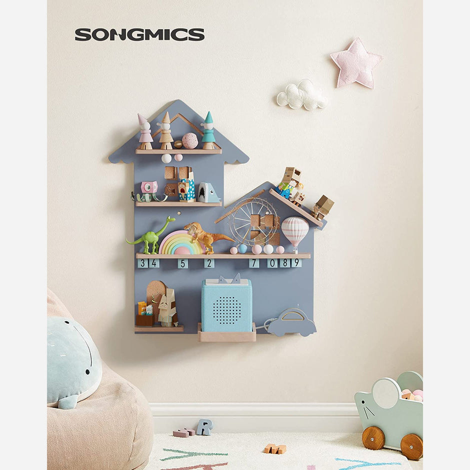 Kinderplank – Perfect voor kinderkamer – Grijs