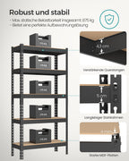 Plankenset – Zwaar uitgevoerd – Staal – Zwart