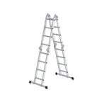 Aluminium ladder – 16 treden – 430 cm – Zilver