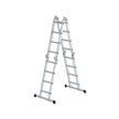 Aluminium ladder – 16 treden – 430 cm – Zilver