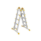 Aluminium ladder – 16 treden – 430 cm – Zilver