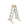 Aluminium ladder – 16 treden – 430 cm – Zilver