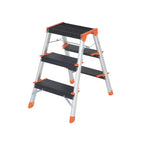 Ladder – TÜV Rheinland goedgekeurd – Aluminium – Zilver