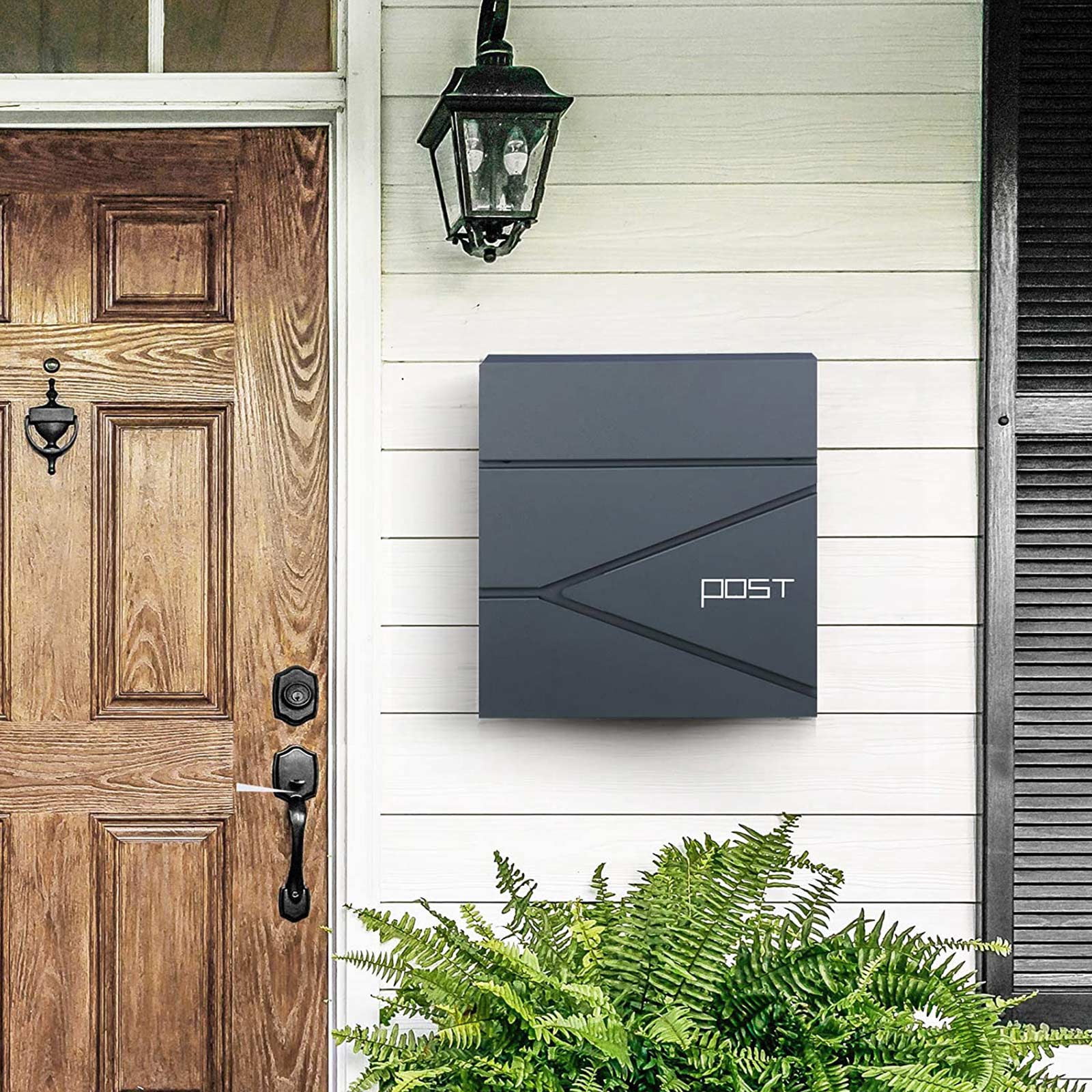 Brievenbus – Afsluitbaar – Modern ontwerp – Antraciet