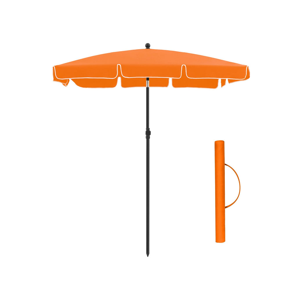 Parasol 200 X 125 Cm Opvouwbaar En In Hoogte Verstelbaar