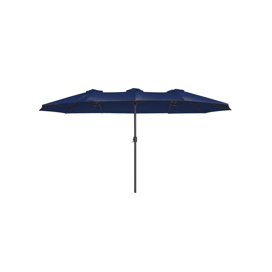 Dubbele parasol – UV-bescherming UPF 50+ – Twilightblauw