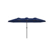 Dubbele parasol – UV-bescherming UPF 50+ – Twilightblauw