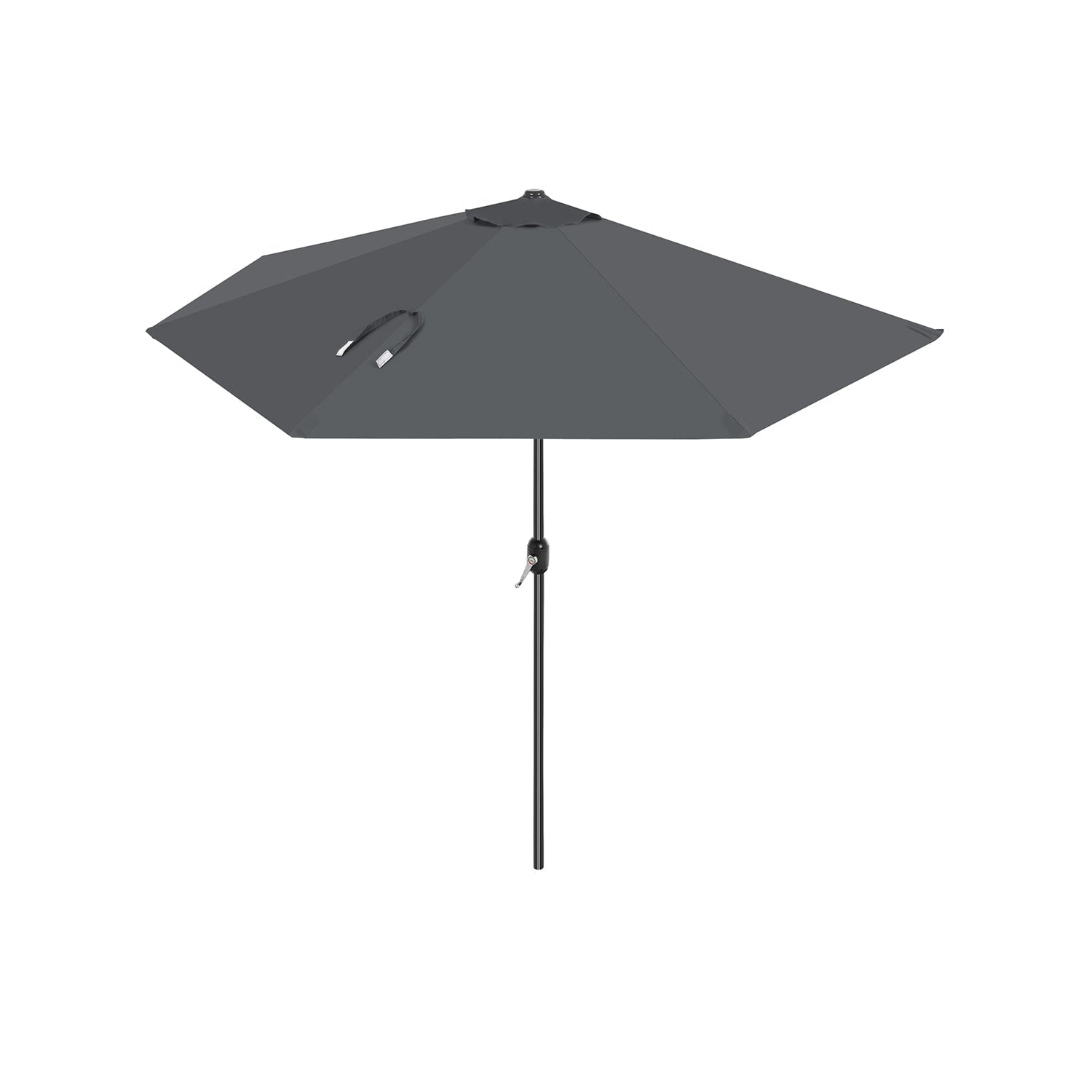 Parasol - Tuinparasol - Ø 270 cm - Kantelbaar - Met zwengel - Beige