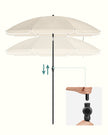 Parasol – UV-bestendig en waterdicht – beige