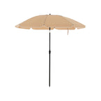 Parasol – Kantelbaar met zwengel – Ø 200 cm – Taupe