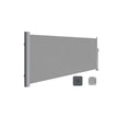 Uitschuifbare Zijluifel – Wind- & Privacybescherming – Grijs
