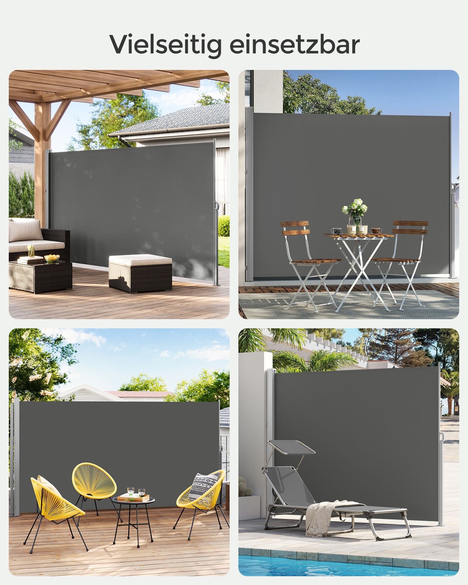 Zijluifel – 200 × 300 cm – antraciet