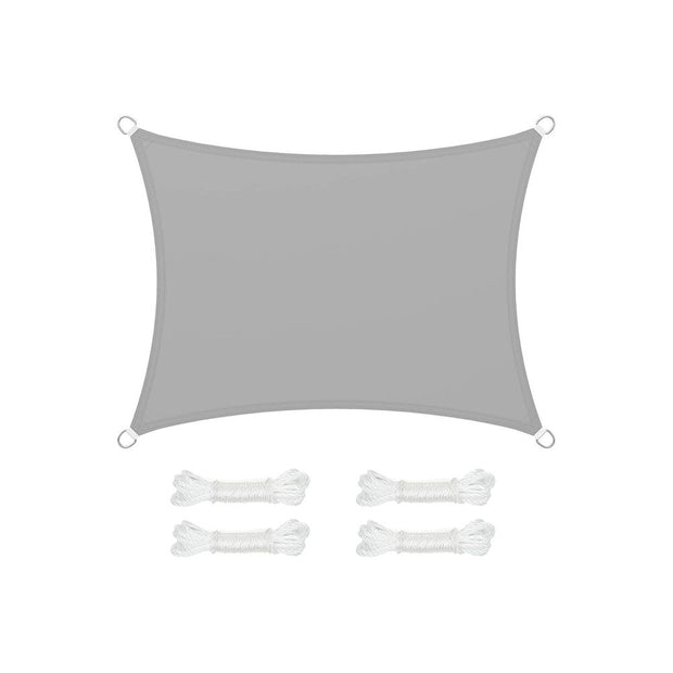 Zonnescherm – UV-bestendig – zandkleur