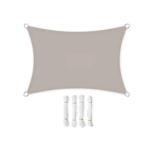 Zonnescherm – UV-bestendig – zandkleur