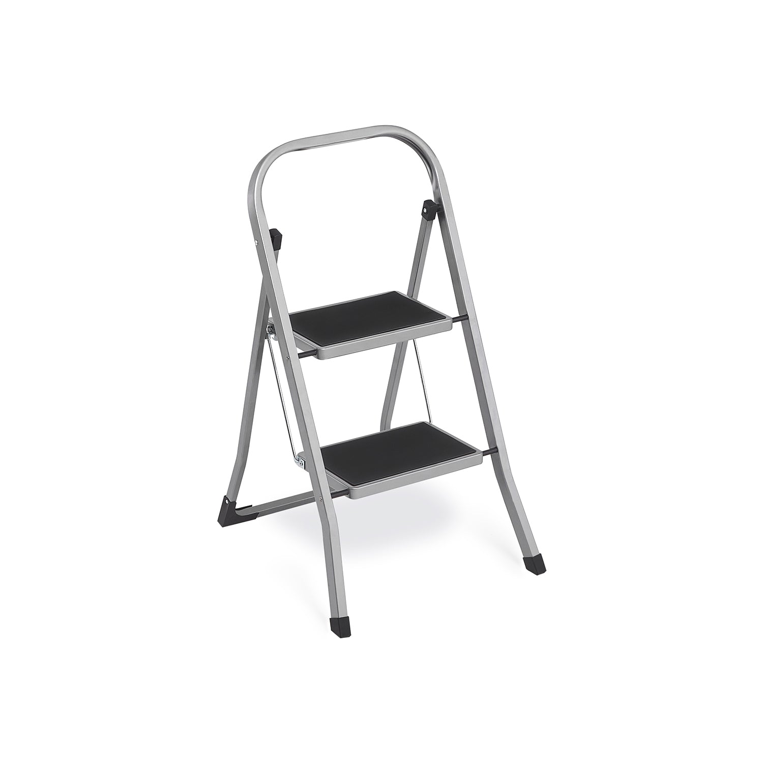 Trapladder – Opvouwbaar en stabiel – Wit