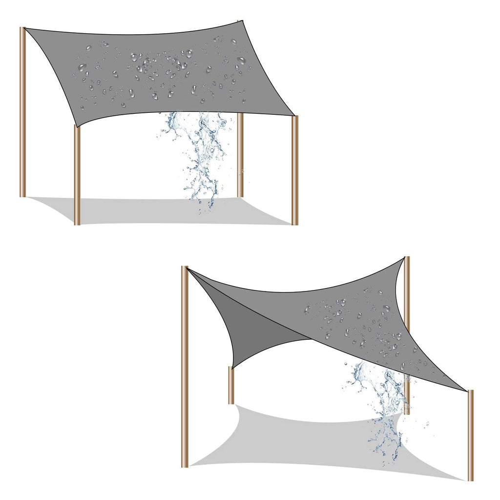 2 × 3 m HDPE-luifel