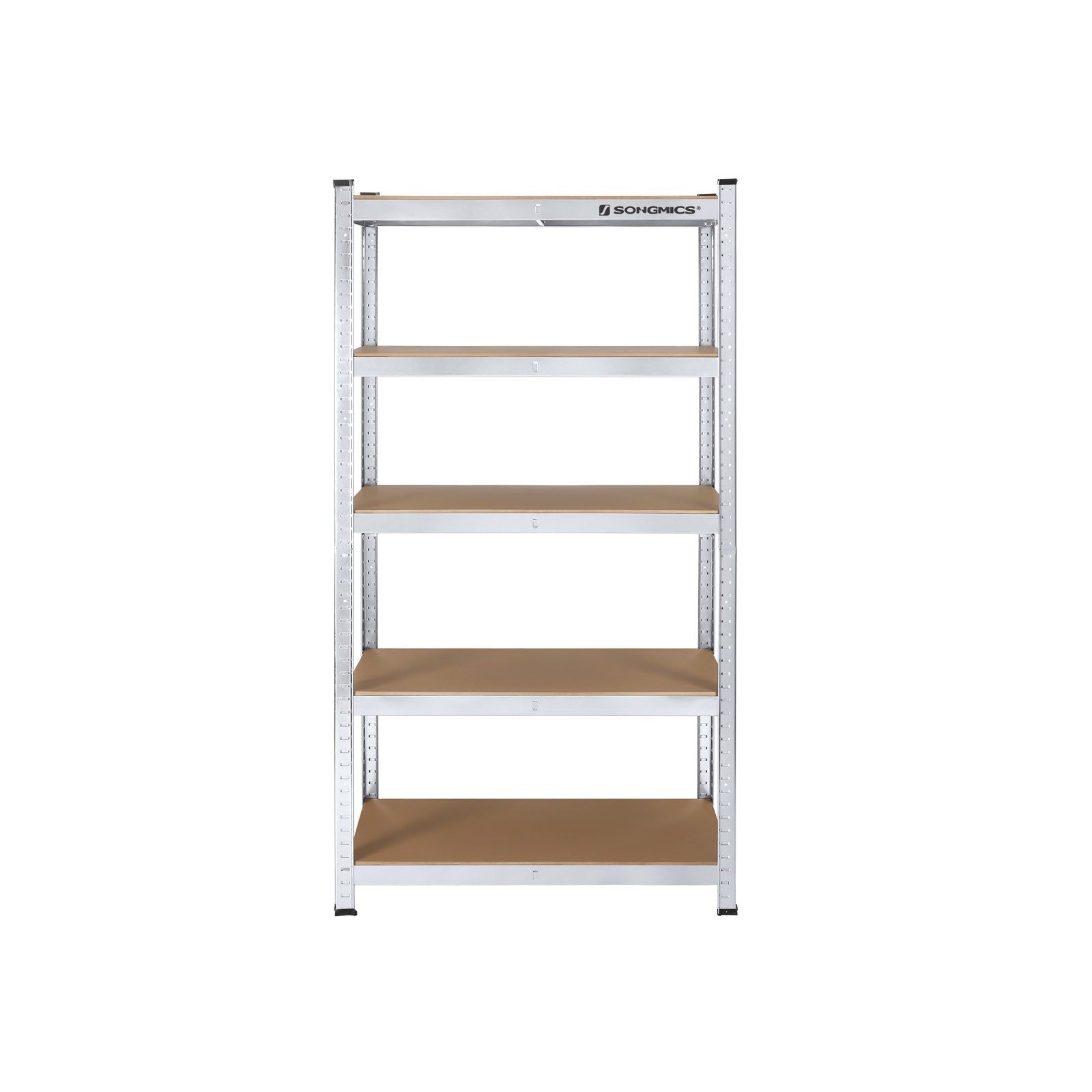 Opbergrek - Metalen kast - 875 kg draagkracht - 180 x 90 x 40 cm - Zilver