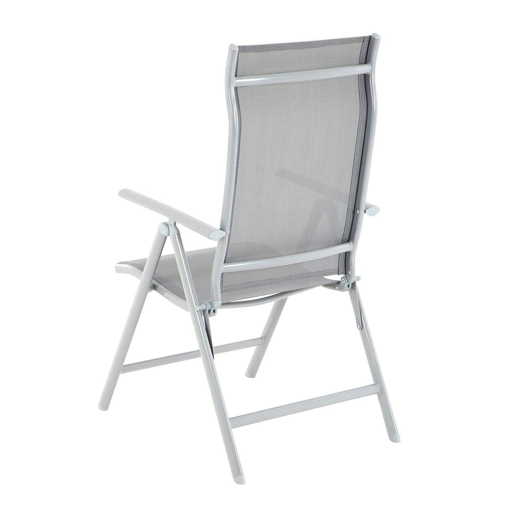 Tuinstoelen – set van 2 – grijs