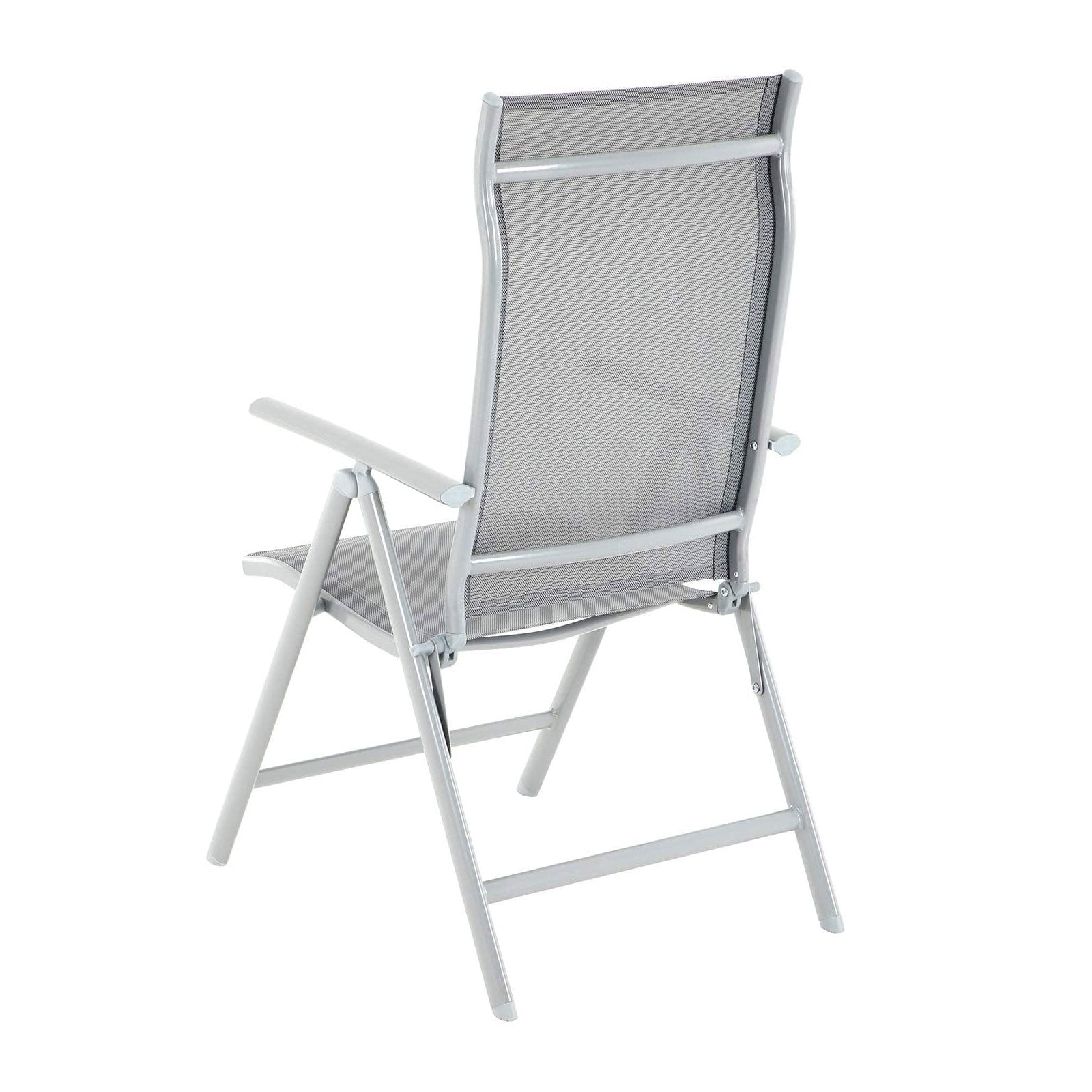 Tuinstoelen – set van 2 – grijs