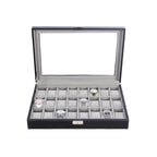 Horlogedoos – afsluitbaar – organizer – zwart