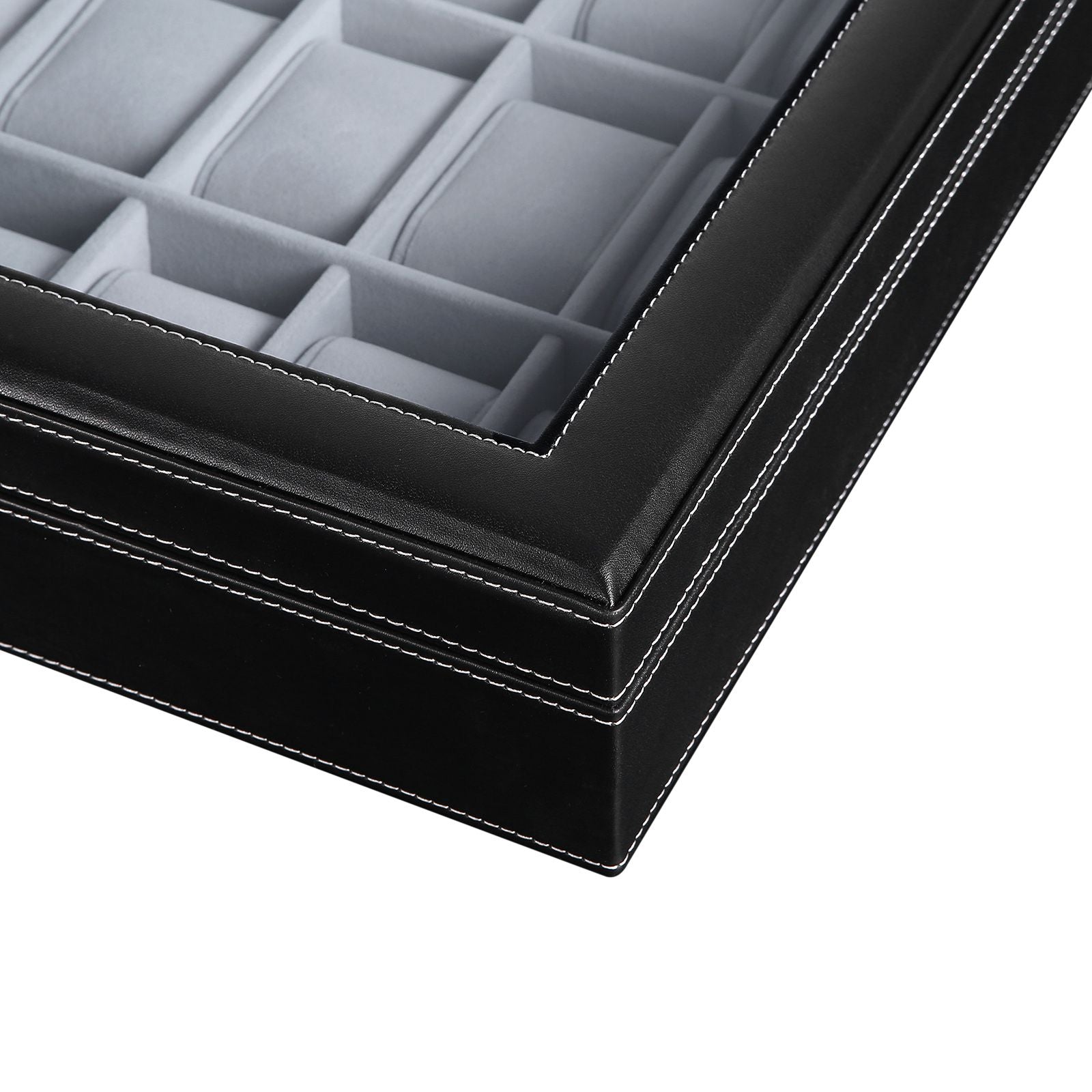 Horlogedoos – afsluitbaar – organizer – zwart