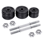 Halterset - Gietijzeren dumbbells - 30 kg - Halterset