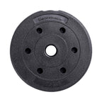 Halterset - Dumbbells - 20 kg totaal - Zwart