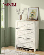 Schoenenkast – 3 Kleppen – Hout – Hal of Entree