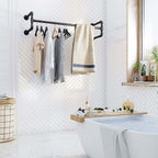 Kledingrek – Heavy-duty – Set van 2 – Zwart