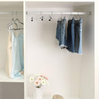 Kledinghangers – antislip cliphangers – set van 20 – zilver