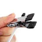 Kledinghangers – antislip cliphangers – set van 20 – zilver