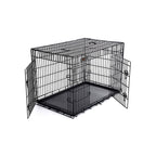 Hondenkooi – puppybench – zwart