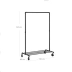 Kledingrek – Industrieel ontwerp – Zwart