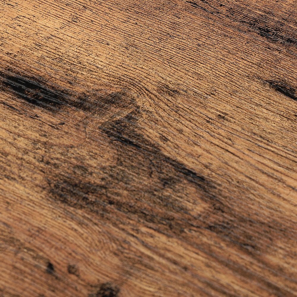 Bartafel – keukentafel – industrieel ontwerp – bruin/zwart