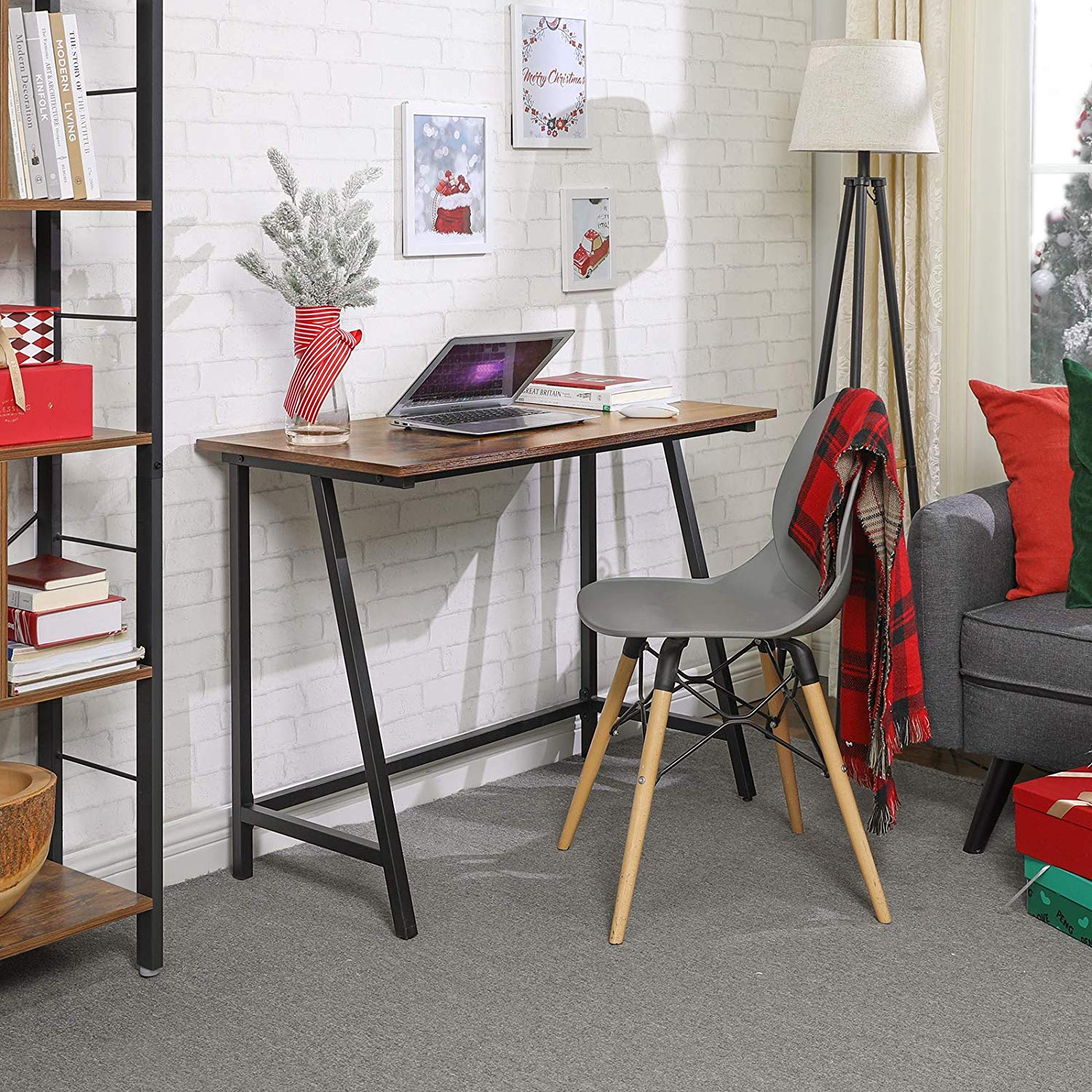 Bureau – 50 x 100 x 75 cm – Verstelbare poten – Industrieel design