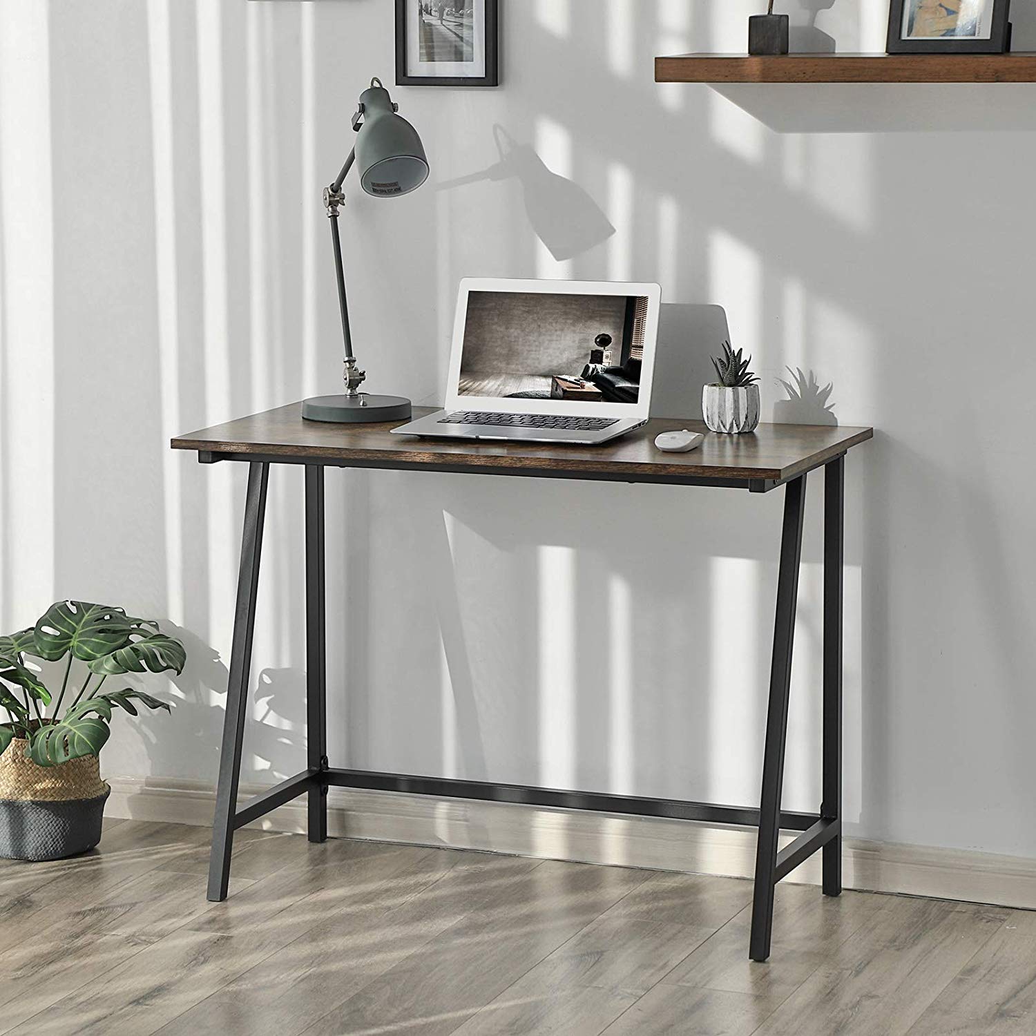 Bureau – 50 x 100 x 75 cm – Verstelbare poten – Industrieel design