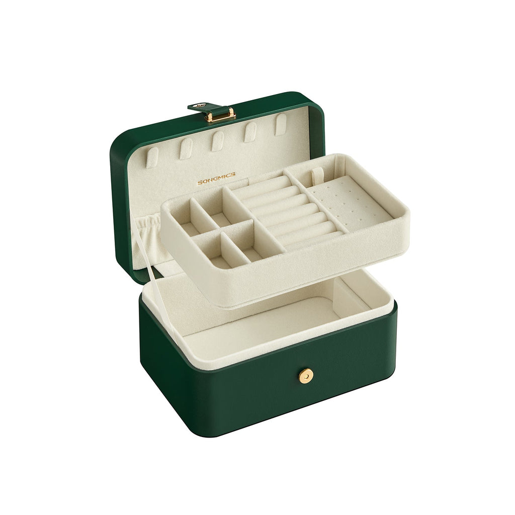 Sieradendoosje – voor grotere accessoires – cadeau-idee – wolkwit