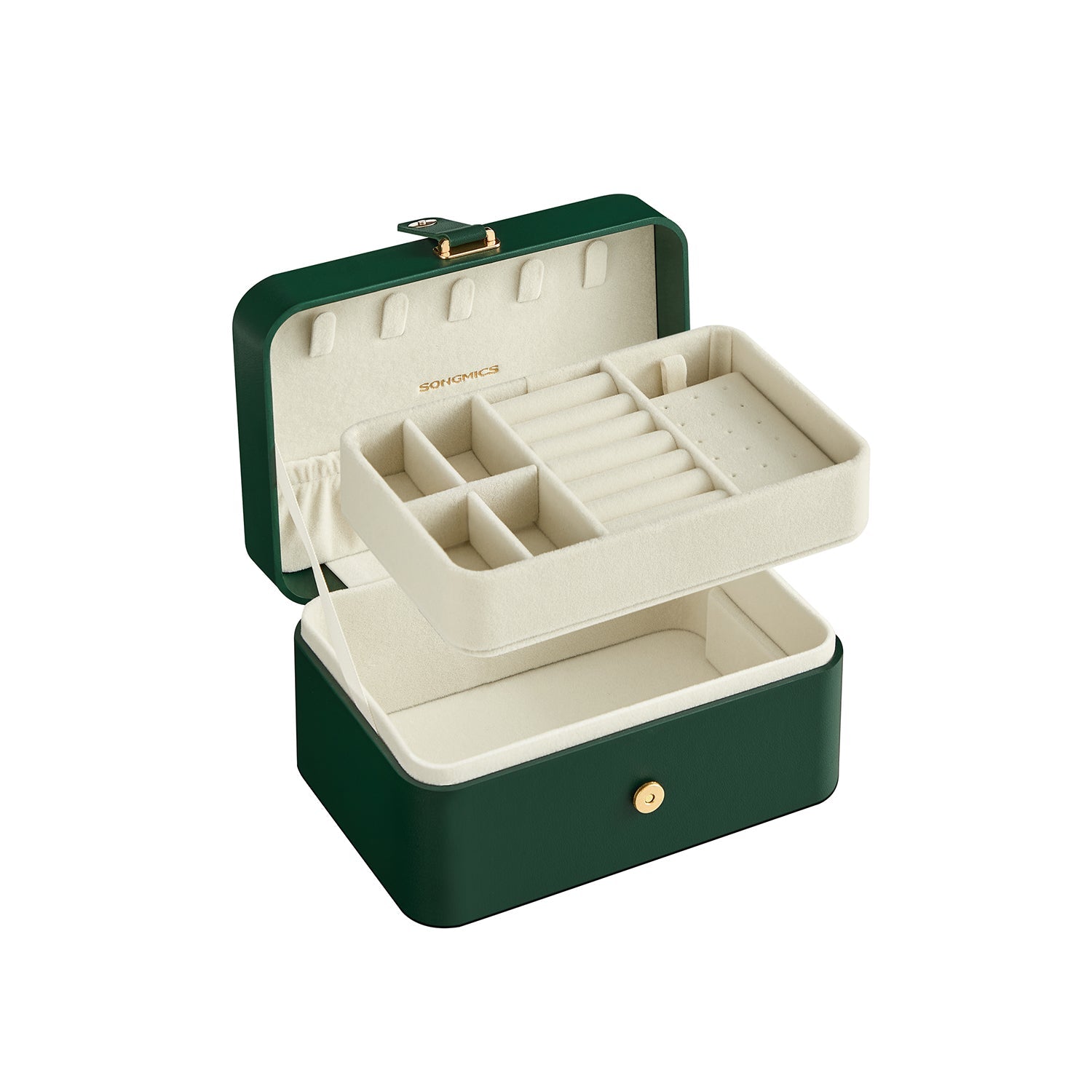 Sieradendoosje – voor grotere accessoires – cadeau-idee – wolkwit