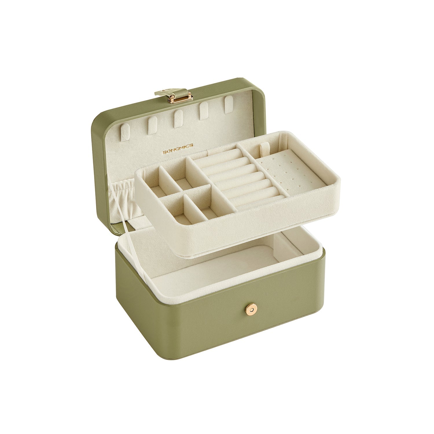 Sieradendoosje – voor grotere accessoires – cadeau-idee – wolkwit