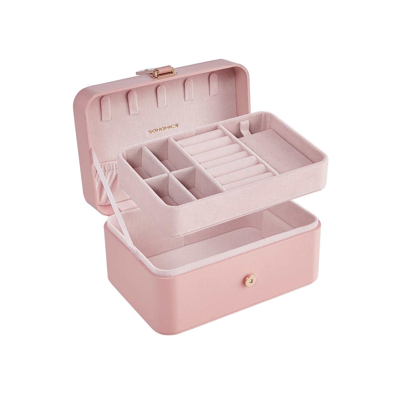 Sieradendoosje – voor grotere accessoires – cadeau-idee – wolkwit