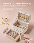 Sieradendoosje – voor grotere accessoires – cadeau-idee – wolkwit