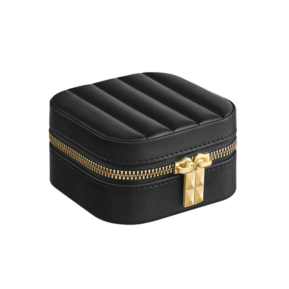 Sieradendoosje Reizen – PU-kunstleer – Wolkwit