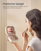 Songmics Home Anah Collectie - Sieradendoosje Reizen Wolk Wit