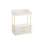 Make-Up Organizer 4 Niveaus 20 X 32 X 39,1 Cm, Wolkwit