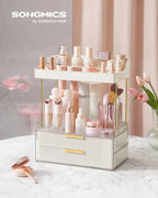 Make-Up Organizer 4 Niveaus 20 X 32 X 39,1 Cm, Wolkwit