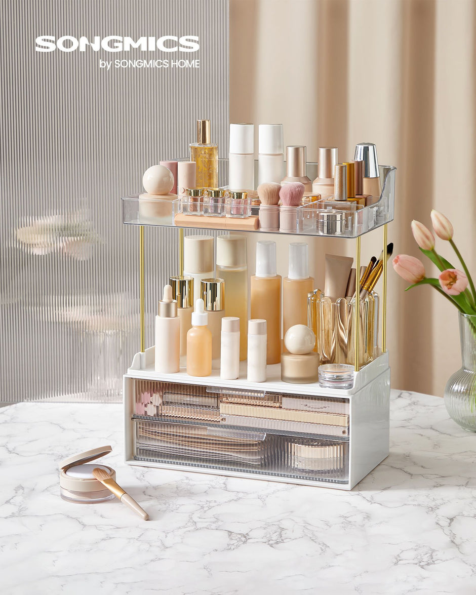 Make-Up Organizer – 4 Niveaus – Transparant