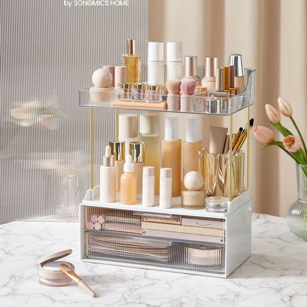 Make-Up Organizer – 4 Niveaus – Transparant
