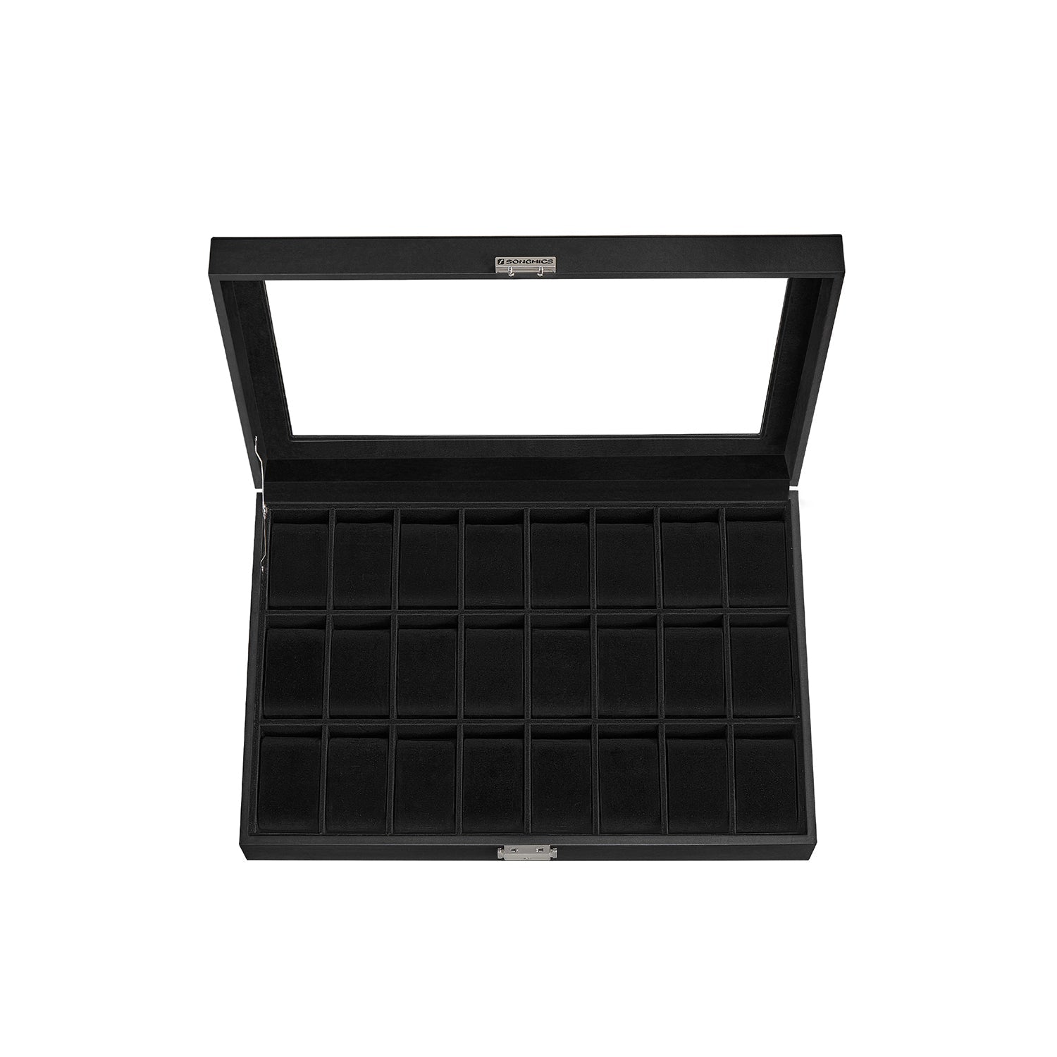 Horlogedoos – afsluitbaar – organizer – zwart
