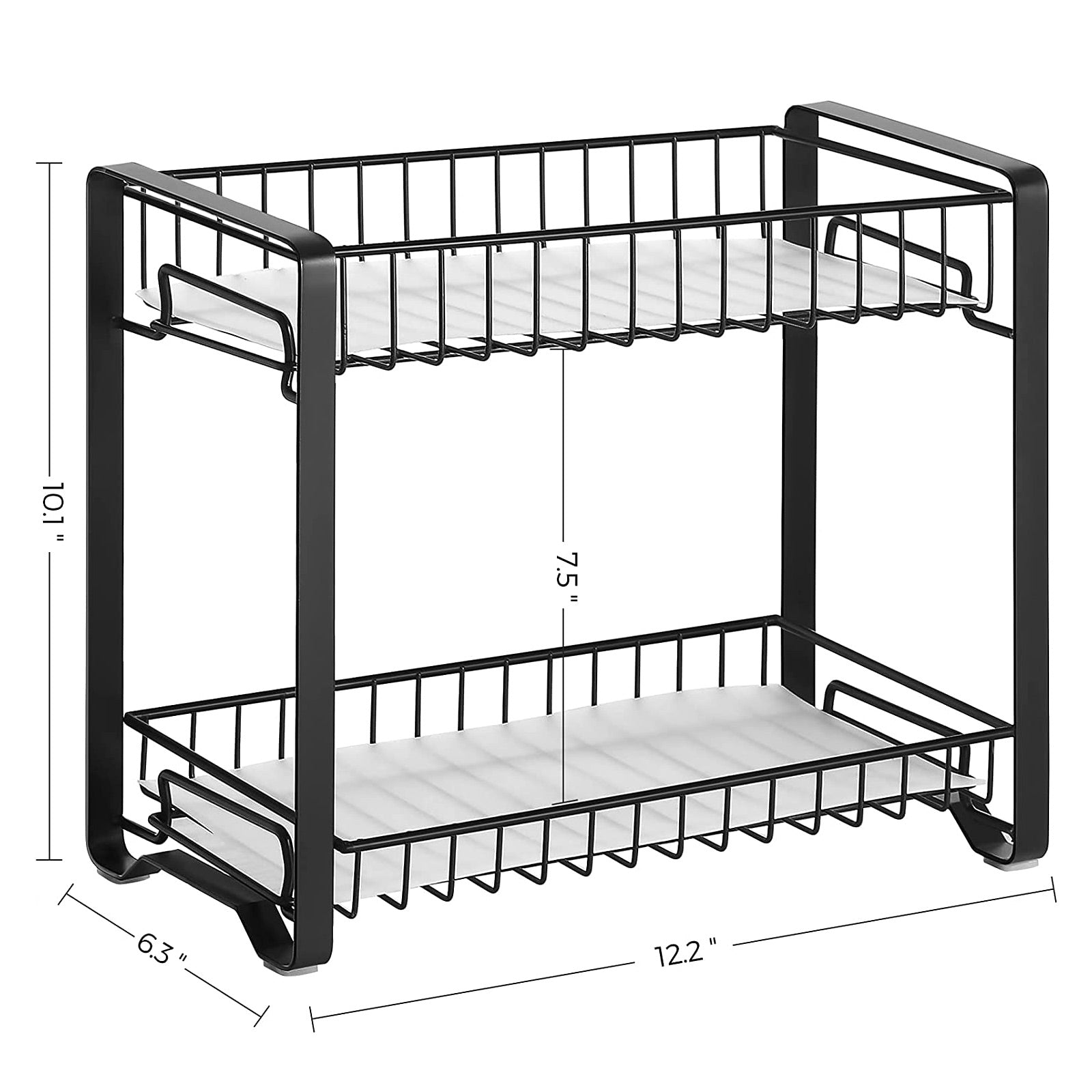 Kruidenrek – Compact en praktisch – Zwart
